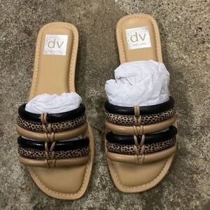 DV by Dolce Vita Tan and Black Sandals